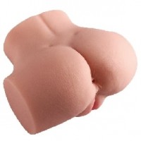 Vagina & Anal Lifelike Male Masturbator, Flesh tone
